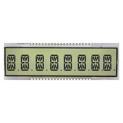 LCD GLASS MOD 6DIG TN+ TRANSF