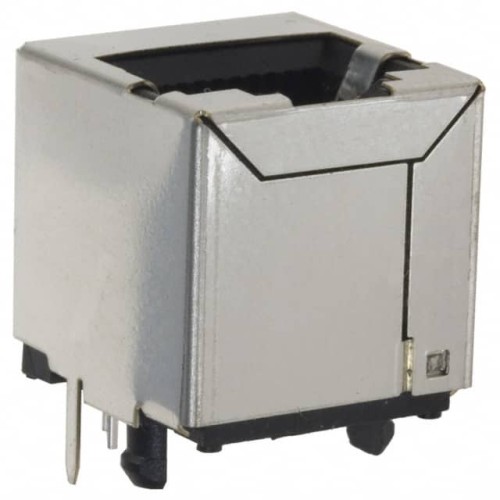 CONN MOD JACK 8P8C VERT SHIELDED