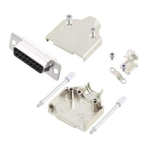 15 WAY D-SUB HOOD DIE CAST TOP E