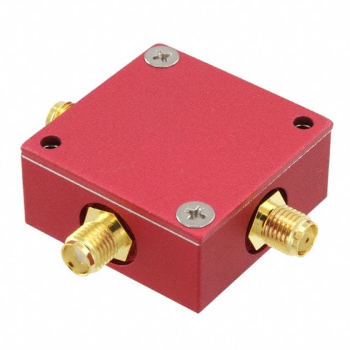 BOX ALUMINUM RED 1.25"L X 1.25"W