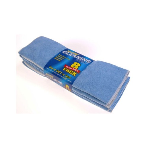 TERRY MICROFIBER TOWELS 8 PACK 1