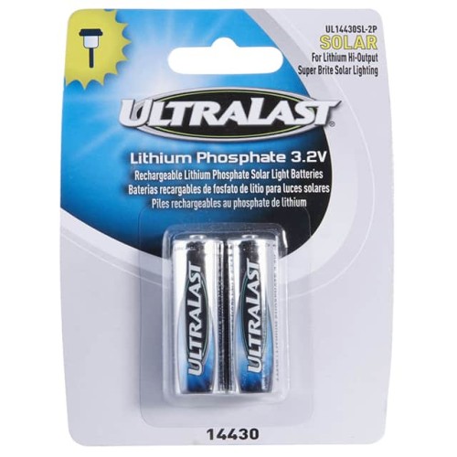 BATT LITHIUM 3.2V 400MAH 14430