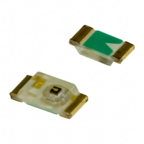LED RED 635NM CLR LENS 1608