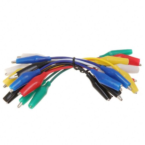 SHORT ALLIGATOR TEST LEAD 12PK