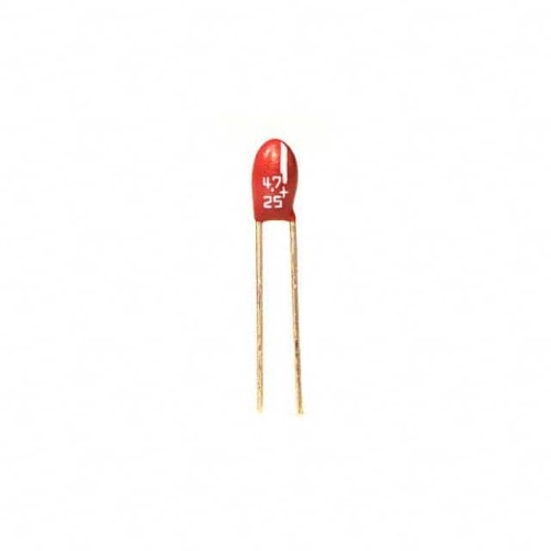 CAP TANT 4.7UF 20% 25V RADIAL