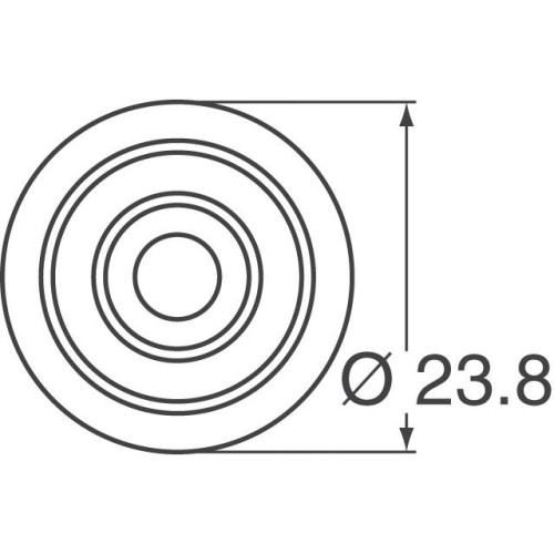 BUZZER PIEZO 12V 23.8MM TH