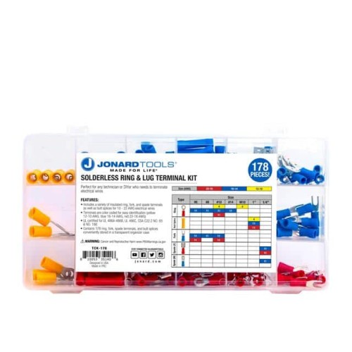 SOLDERLESS RING AND LUG TERMINAL