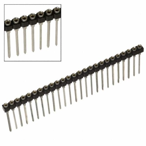 CONN SOCKET SIP 25POS GOLD
