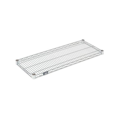 WIRE SHELF W/CLIPS, 72"W X 21"D