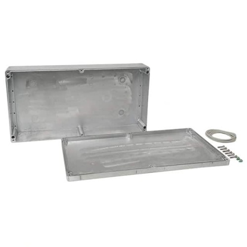 BOX ALUM UNPTD 23.62"L X 12.21"W
