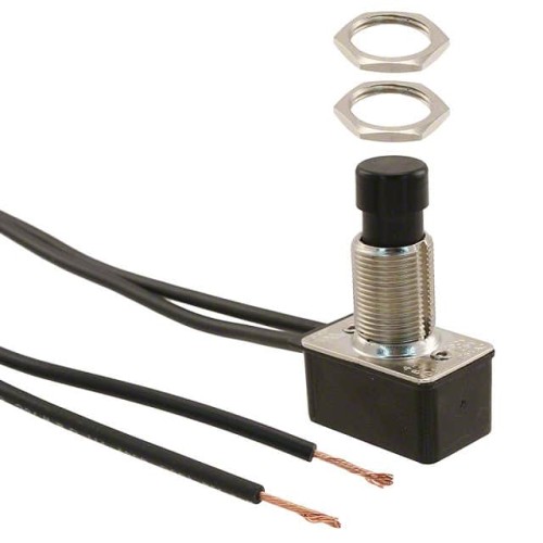 SWITCH PUSH SPST 10A 125V