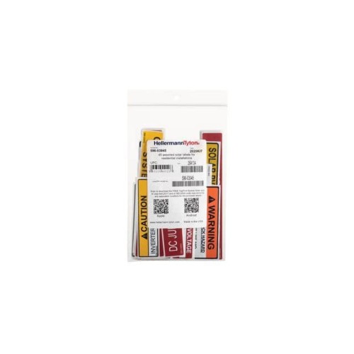 SOLAR LABEL VALUE PACK, NEC 2020