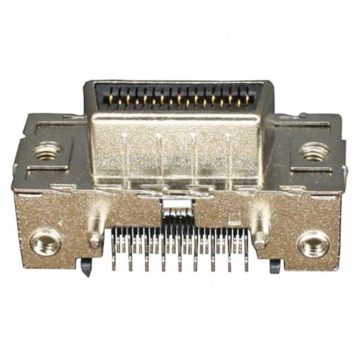 CONN RCPT 8POS SLD R/A SMD