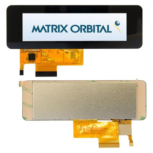 3.8" 1U LCD TFT DISP MOUNT CAP