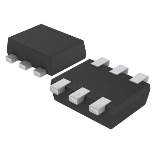 TRANS NPN/PNP 12V 0.5A 6EMT