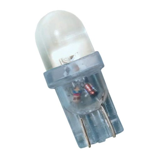 LED T-3.25 12V WEDGE 25MA BLUE