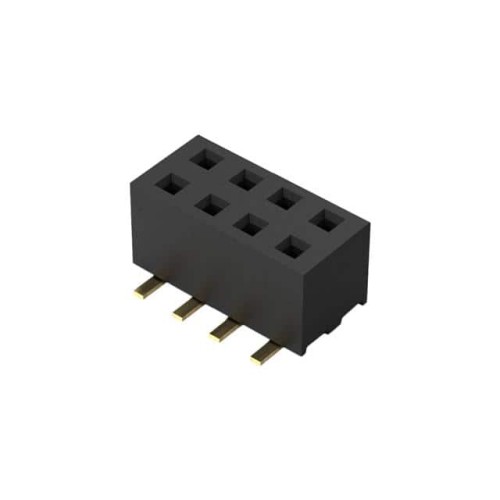8POS, 2MM PITCH SOCKET, DIL, SMT