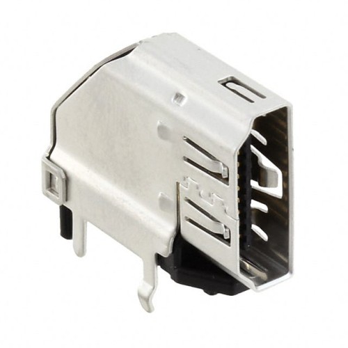 CONN RCPT HDMI 19POS PCB R/A