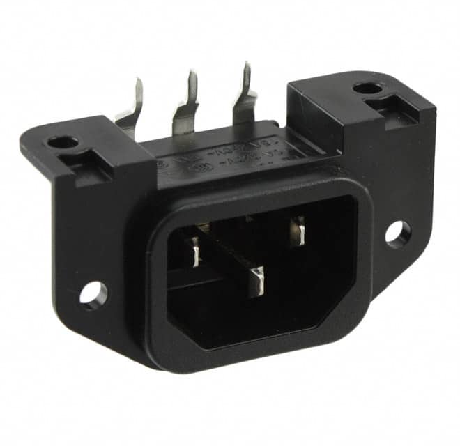 PWR ENT RCPT IEC320-C14 PNL SLDR