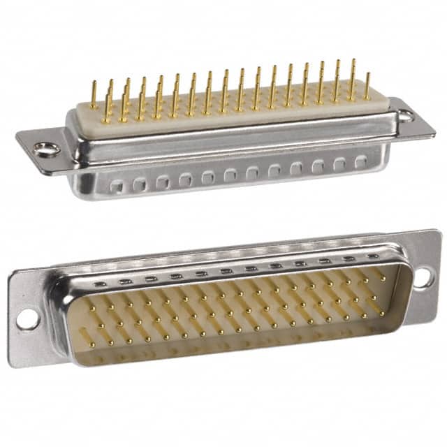 CONN D-SUB PLUG 50P PNL MNT SLDR