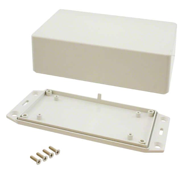 BOX ABS GRAY 4.781"L X 2.636"W