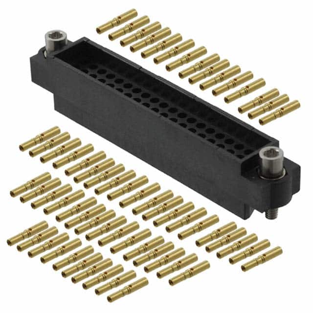 CONN RCPT 60POS CRIMP 22AWG GOLD