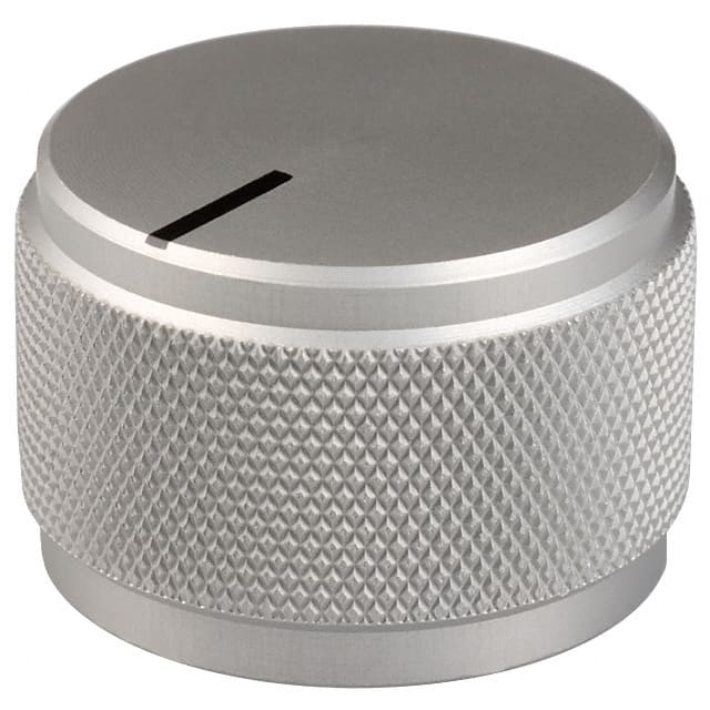 KNOB KNURLED 0.250" METAL