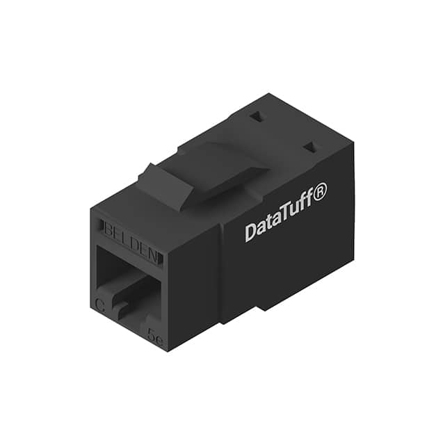 JACK CAT 5E UTP RJ45 BLK