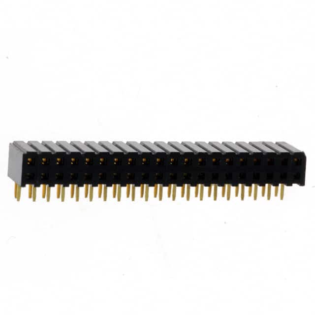 CONN HDR 40P 0.079 GOLD PCB R/A