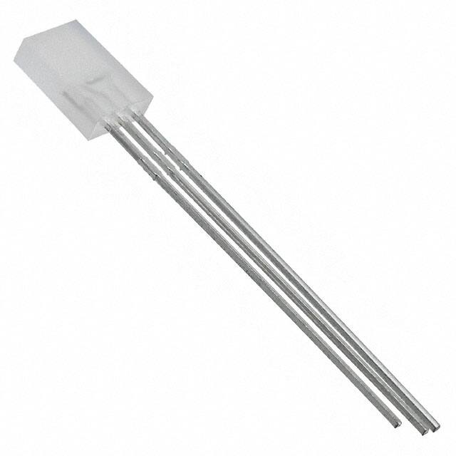 LED GRN/RED DIFF RECT 2X5MM T/H