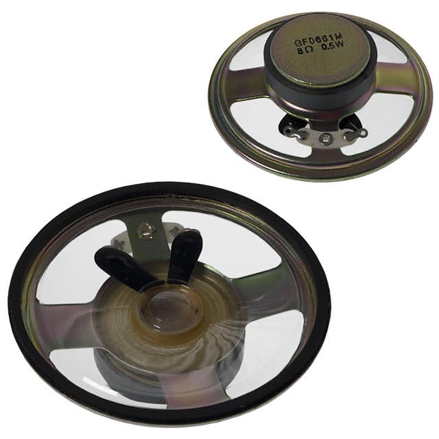 SPEAKER 8OHM 250MW TOP PORT 86DB
